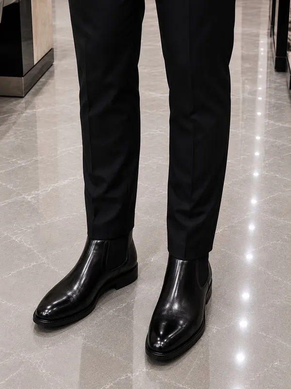 Black_Leather_Ankle_Boots_For_Man