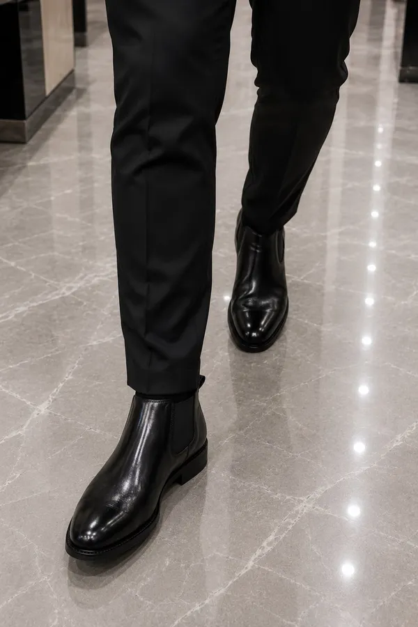 Black_Leather_Ankle_Boots_For_Man