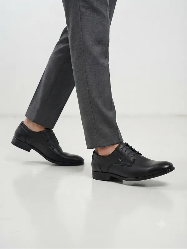 Lee_Cooper_Men's_Black_Textured_Leather_Formal_Derby_Shoes