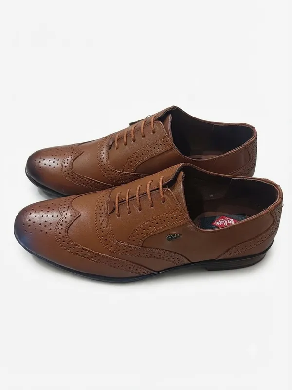 Lee_Cooper_Men's_Tan_Brogue_Formal_Shoes