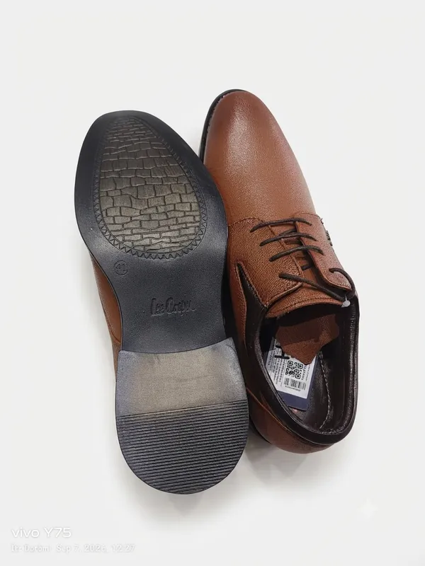 Lee_Cooper_Men's_Tan_Textured_Formal_Shoes