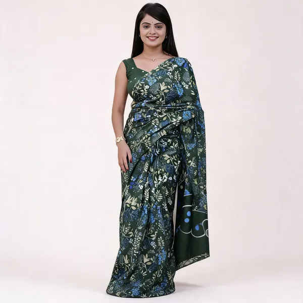 83_PADMAVATI_GREEN_MULMUL_COTTON_SAREE