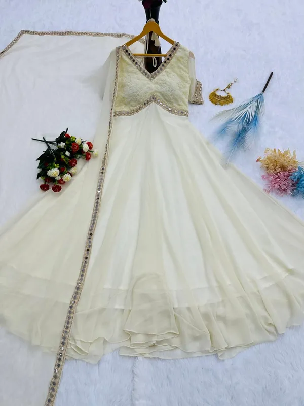 Heavy_Faux_Georgette_Embroidery_Chikankari_Work_&_Real_Mirror_🪞_Work_Anarkali
