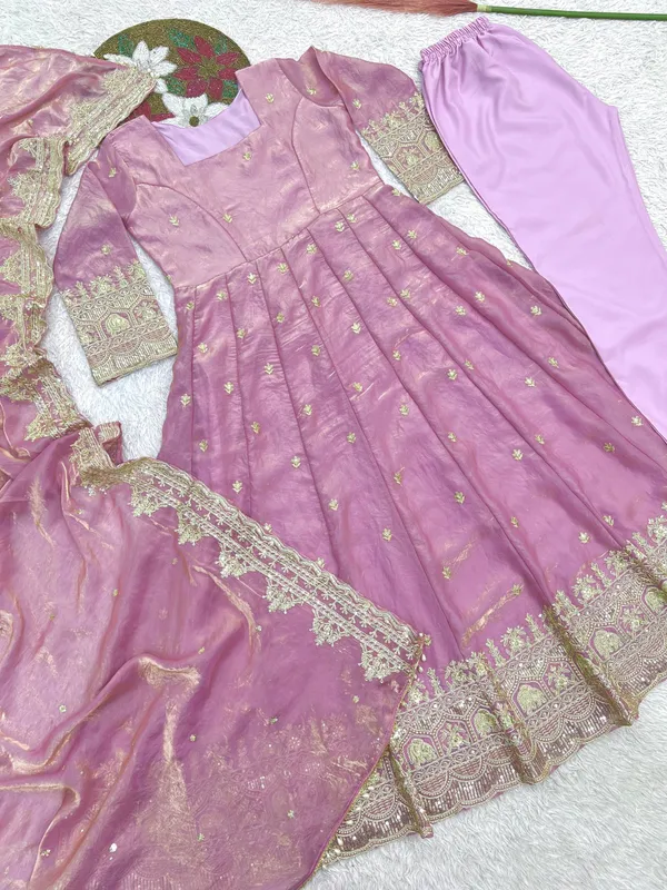 KD_1633_Beautiful_Pink_Anarkali_kurta_set