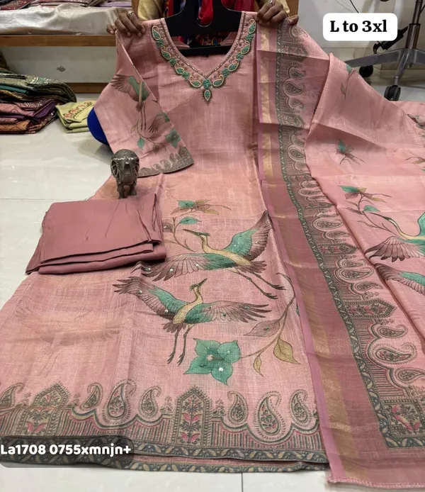 KS-357_PREMIUM_KATHA_WORK_KURTI_WITH_ROMAN_PANT_&_UNIQUE_PRINT_LINEN-BLEND_DUPATTA