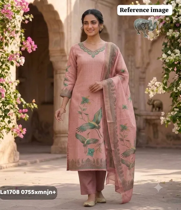 KS-357_PREMIUM_KATHA_WORK_KURTI_WITH_ROMAN_PANT_&_UNIQUE_PRINT_LINEN-BLEND_DUPATTA