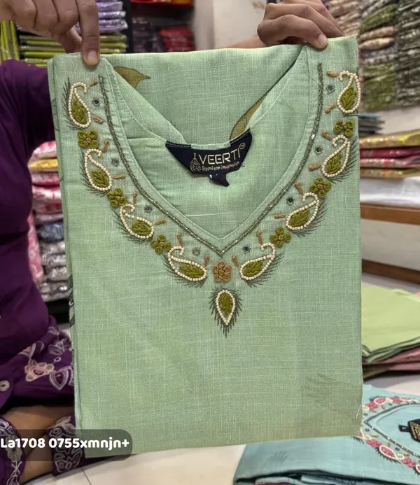 KS-357_PREMIUM_KATHA_WORK_KURTI_WITH_ROMAN_PANT_&_UNIQUE_PRINT_LINEN-BLEND_DUPATTA
