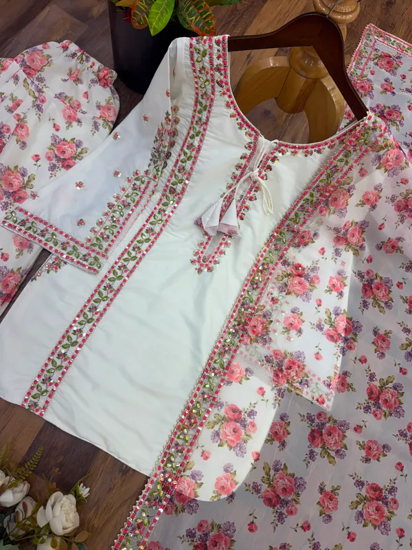 KS-387_Kurta_,_Farshi_Salwar_and_Dupatta_Set