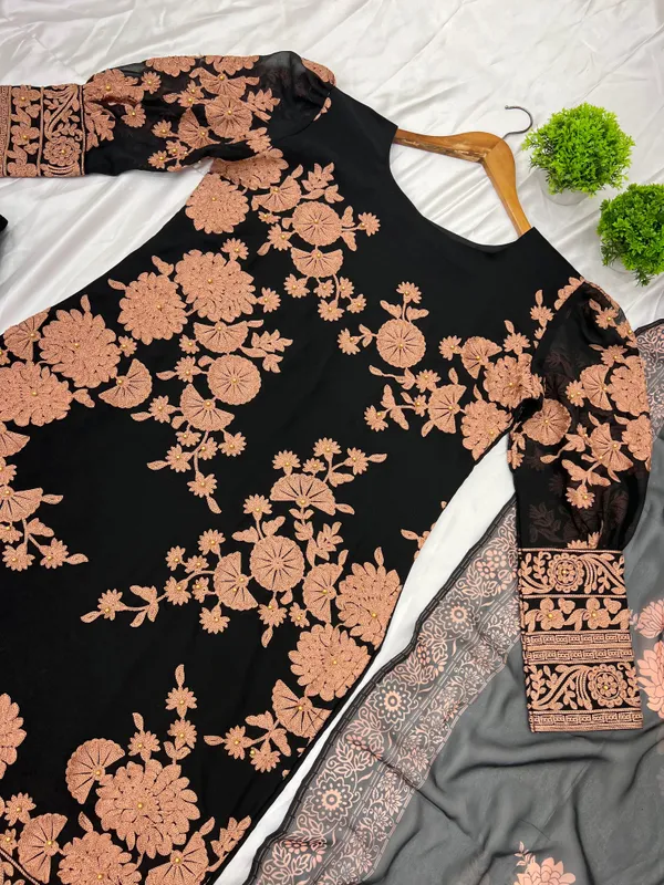 RAS-10_Presenting__New_Designer_Party_Wear_Look_Top-Bottom_and_Dupatta_With_Heavy_Embroidery_Work