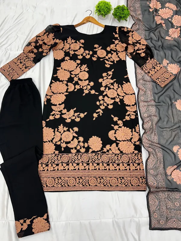 RAS-10_Presenting__New_Designer_Party_Wear_Look_Top-Bottom_and_Dupatta_With_Heavy_Embroidery_Work