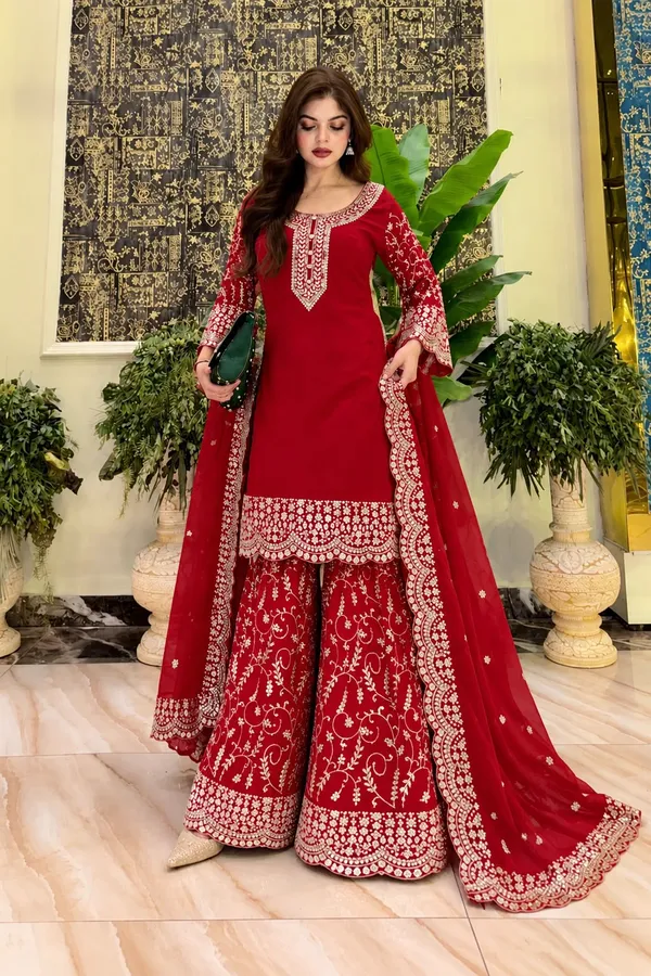 RAS-110_ENHANCE_THE_BEAUTY_OF_YOUR_WARDROBE_WITH_THIS_NEWLY_LAUNCHED_RED_COLOUR_KURTI-PALAZZO_SET