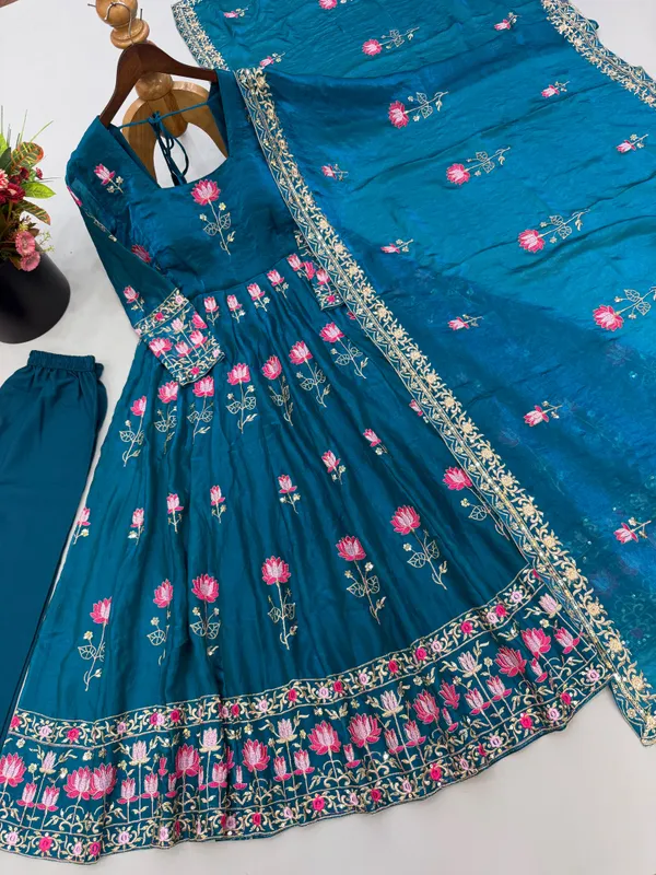 RAS-113_Festive_Trending_Designer_Gown_with_Heavy_sequence_embroidery_work_Dupatta