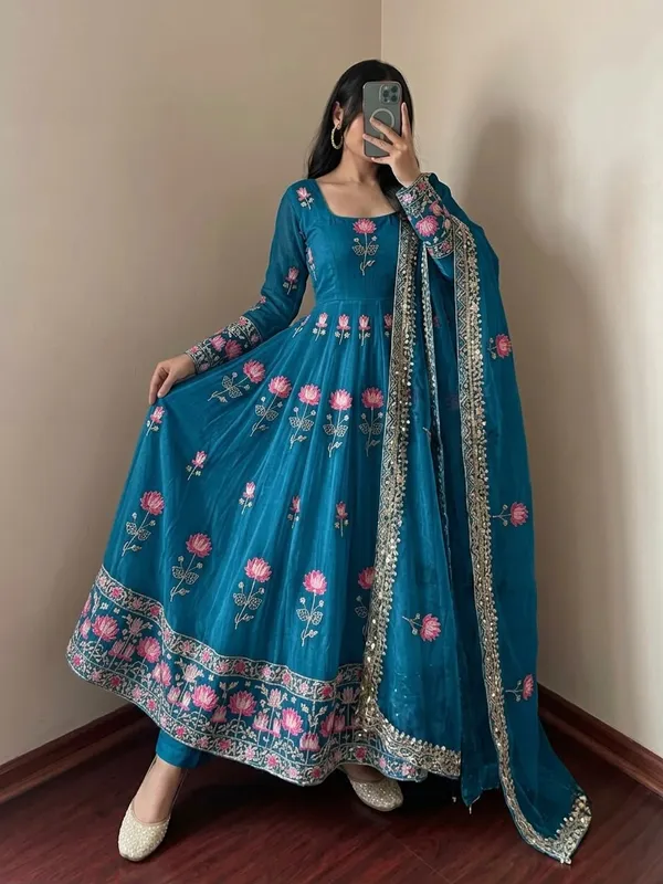 RAS-113_Festive_Trending_Designer_Gown_with_Heavy_sequence_embroidery_work_Dupatta