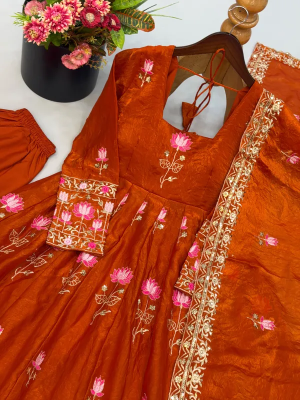 RAS-116_Festive_Trending_Designer_Gown_with_Heavy_sequence_embroidery_work_Dupatta