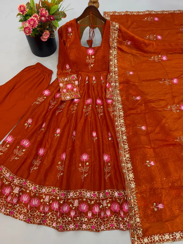 RAS-116_Festive_Trending_Designer_Gown_with_Heavy_sequence_embroidery_work_Dupatta