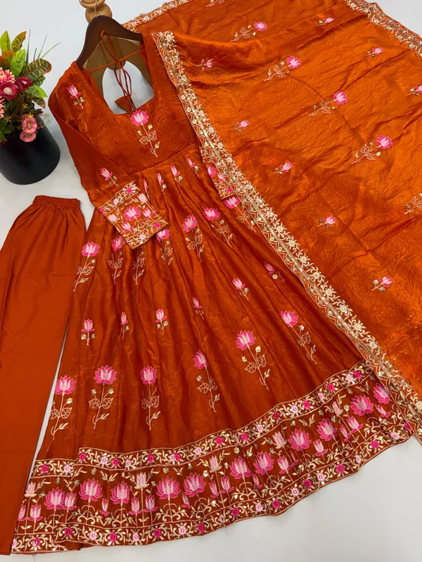 RAS-116_Festive_Trending_Designer_Gown_with_Heavy_sequence_embroidery_work_Dupatta