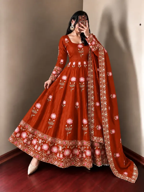 RAS-116_Festive_Trending_Designer_Gown_with_Heavy_sequence_embroidery_work_Dupatta