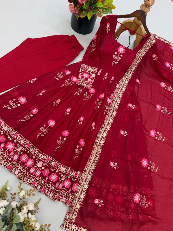 RAS-117_Festive_Trending_Designer_Gown_with_Heavy_sequence_embroidery_work_Dupatta