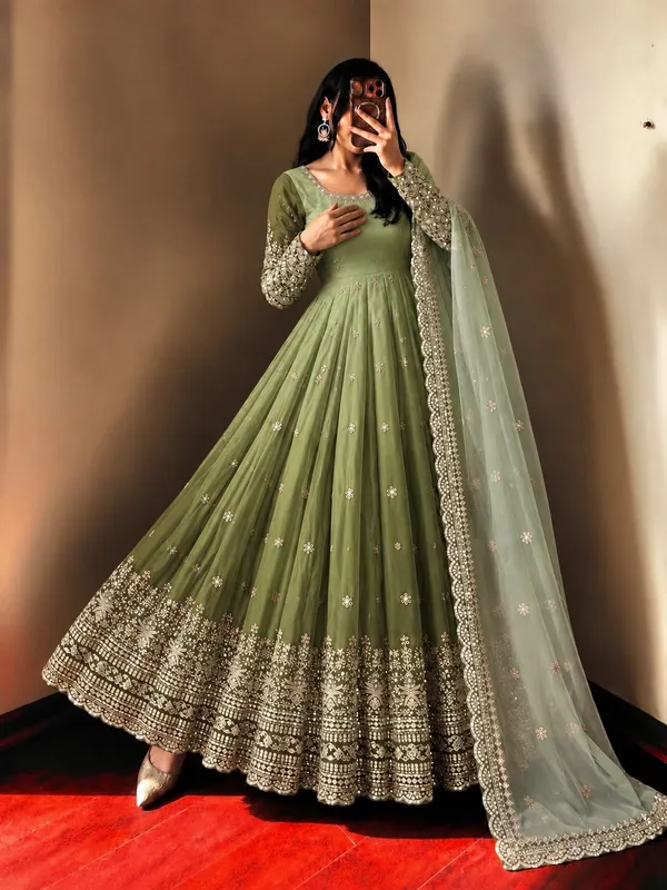RAS-124_Festive_Trending_Designer_Gown_with_Heavy_sequence_embroidery_work_Dupatta