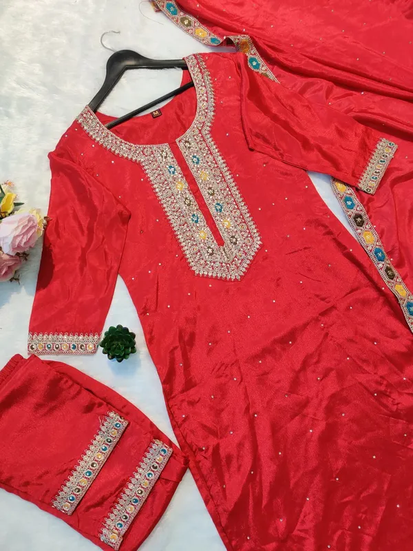 RAS-13_Festive_&_Party_Wear_Heavy_Chinon_Silk_Embroidered_Sequence_&_Diamond_Handwork_Ready-to-Wear_Top,_Bottom_&_Dupatta_Set