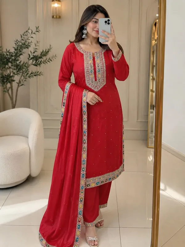 RAS-13_Festive_&_Party_Wear_Heavy_Chinon_Silk_Embroidered_Sequence_&_Diamond_Handwork_Ready-to-Wear_Top,_Bottom_&_Dupatta_Set