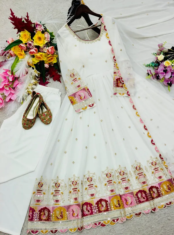 RAS-19_Launching_New_Design_Trending_Fox_Georgette_*Anarkali_,_Pant_&_dupatta_set