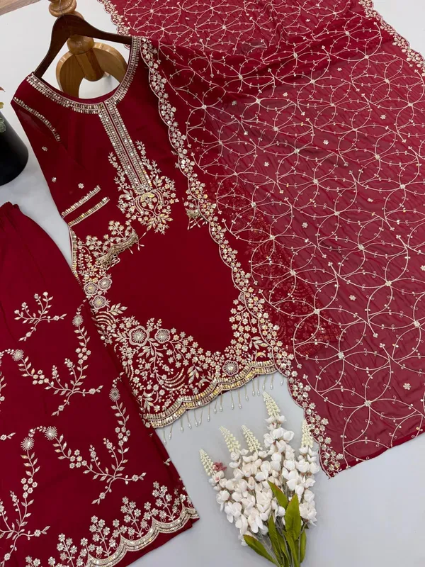 RAS-21_Beautiful_Kurta_,_Sharara_and_Dupatta_set