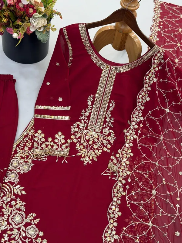 RAS-21_Beautiful_Kurta_,_Sharara_and_Dupatta_set