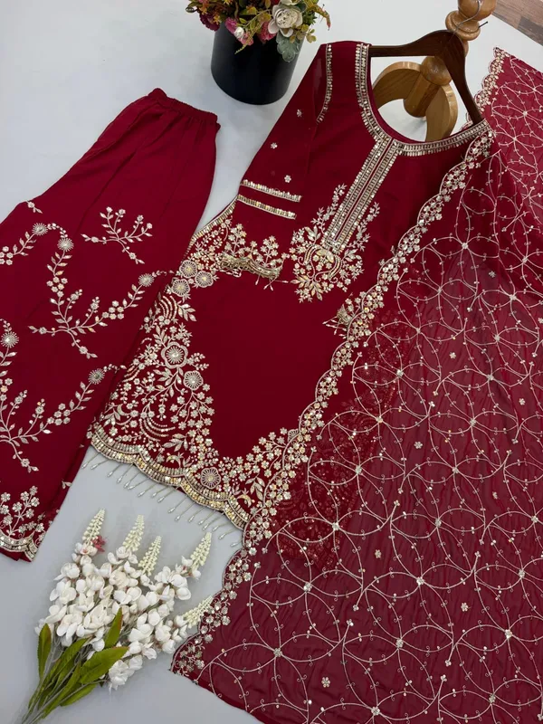 RAS-21_Beautiful_Kurta_,_Sharara_and_Dupatta_set