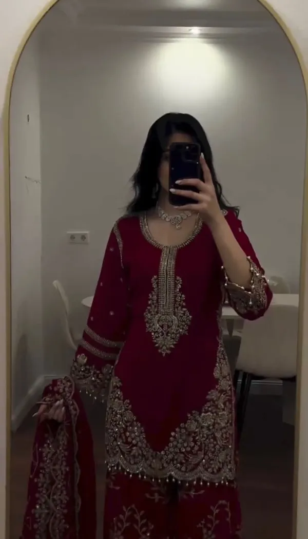 RAS-21_Beautiful_Kurta_,_Sharara_and_Dupatta_set