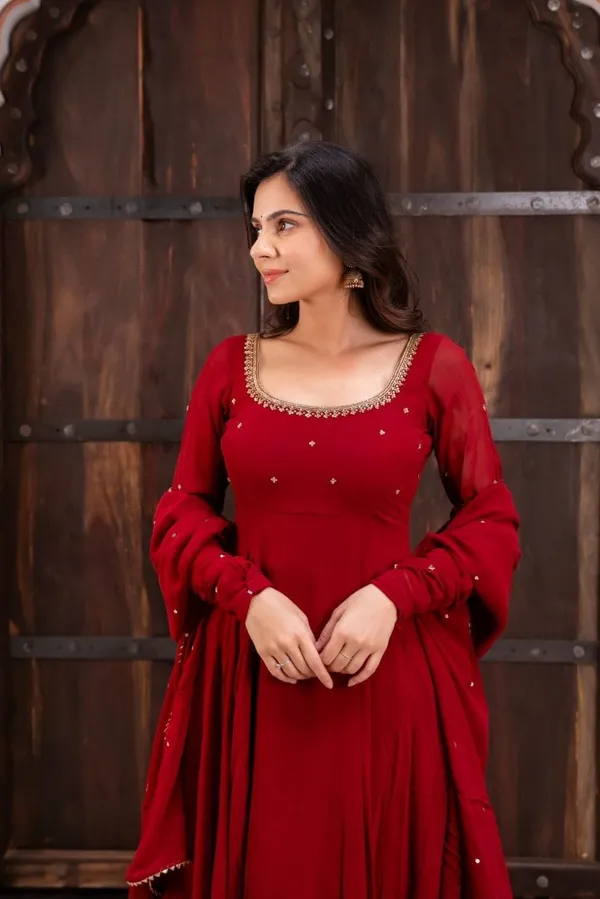 RAS-50_Georgette_Anarkali_Suit_Set