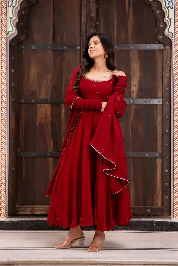 RAS-50_Georgette_Anarkali_Suit_Set