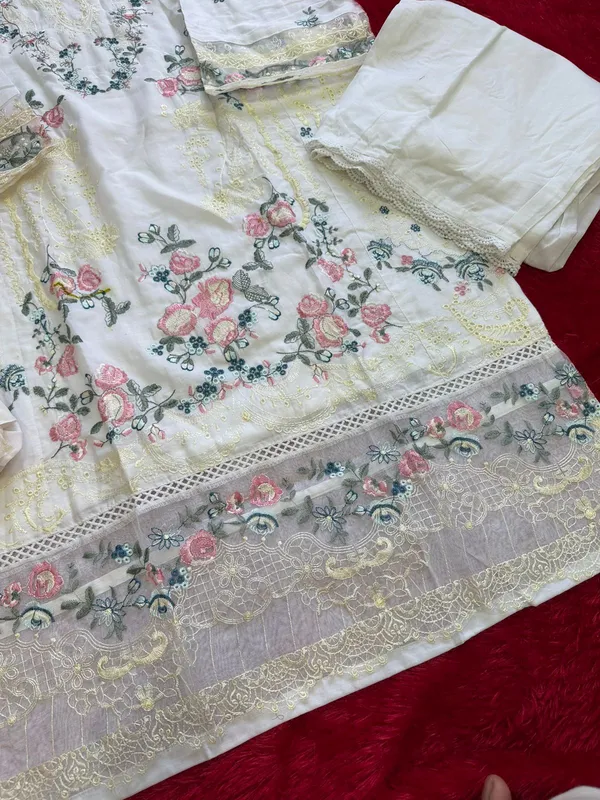 RAS-52_CAMRIC_COTTON_KURTA,_PANT_&_DUPATTA_WITH_HEAVY_EMBROIDERY_WORK_AND_LACE_,INNER