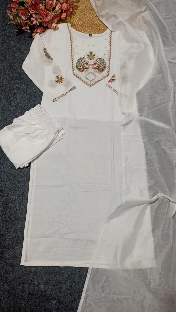 RAS-54_PURE_MUL_COTTON_KURTA,PANT_&_DUPATTA_WITH_HEAVY_SEQUENCE_EMBROIDERY_WORK