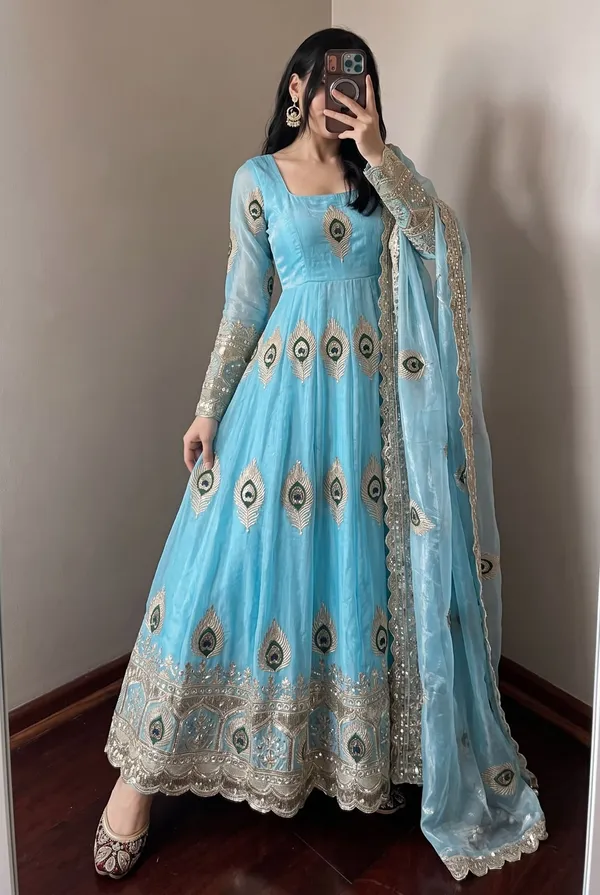 RAS-83_Designer_Party_Wear_Anarkali_,_Pant_&_dupatta_set