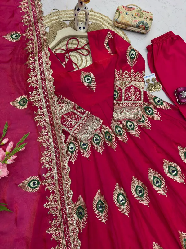 RAS-85_Designer_Party_Wear_Anarkali_,_Pant_&_dupatta_set