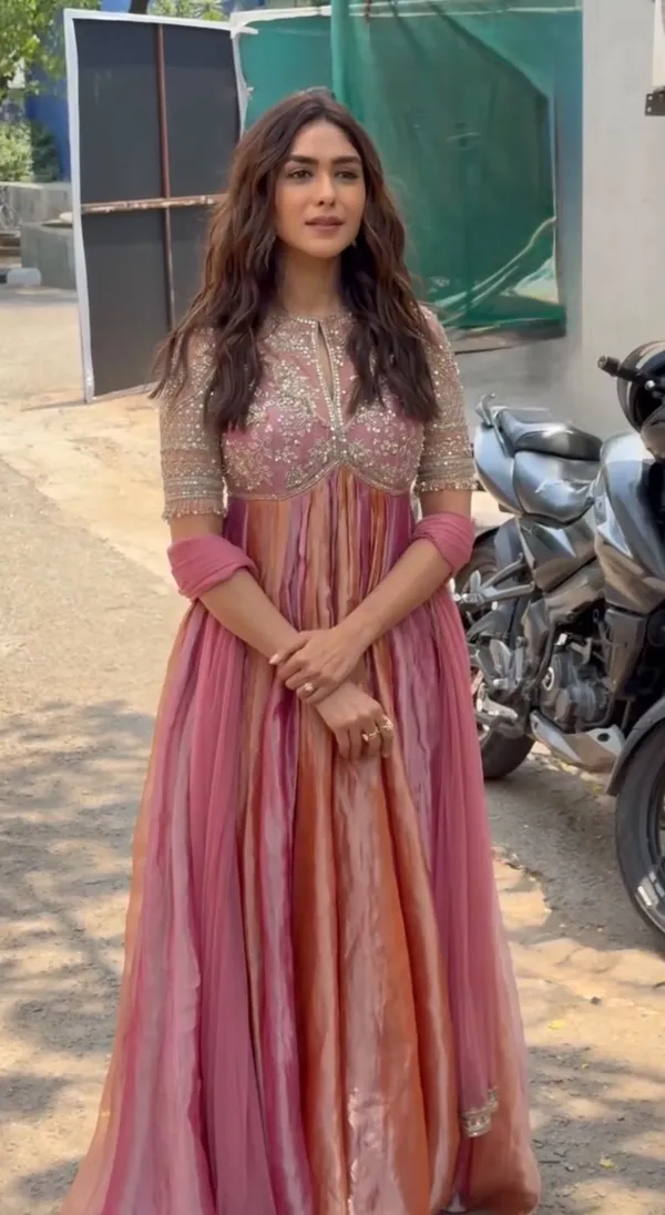 RAS-88_Launching_New_Party_Wear_Look_Moss_Gown,Dupatta_&_Bottom_Set