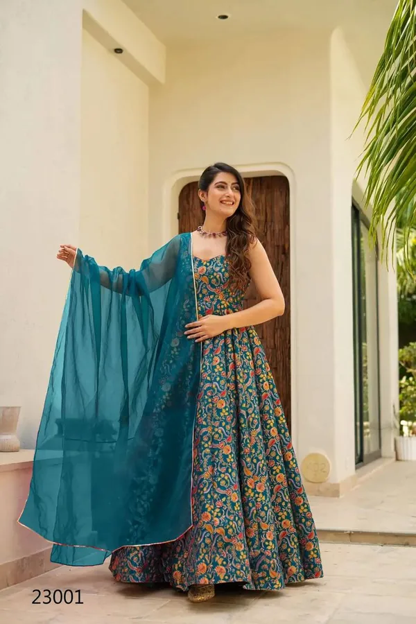 RAS-8_Heavy_Silk_With_Digital_Printed_Work_Fully_INNER_Attached_Heavy_Crape_Gown_with_Dupatta