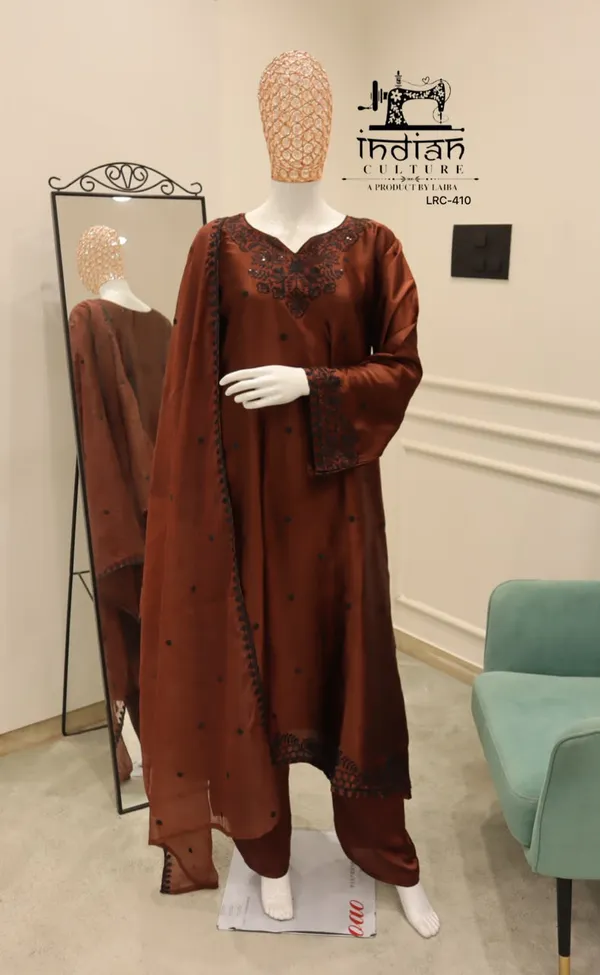 RAS-99__Brown_Kurta_Set