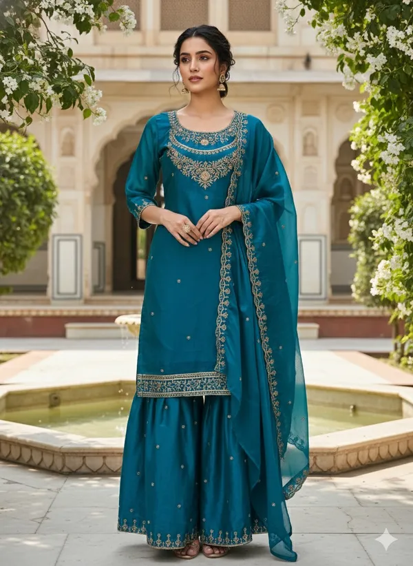RAS_-_101__DESIGNER_HEAVY_EMBROIDERY_WORK_ON_FENDY_FABRIC_TOP_SHARARA_AND_DUPATTA_SET