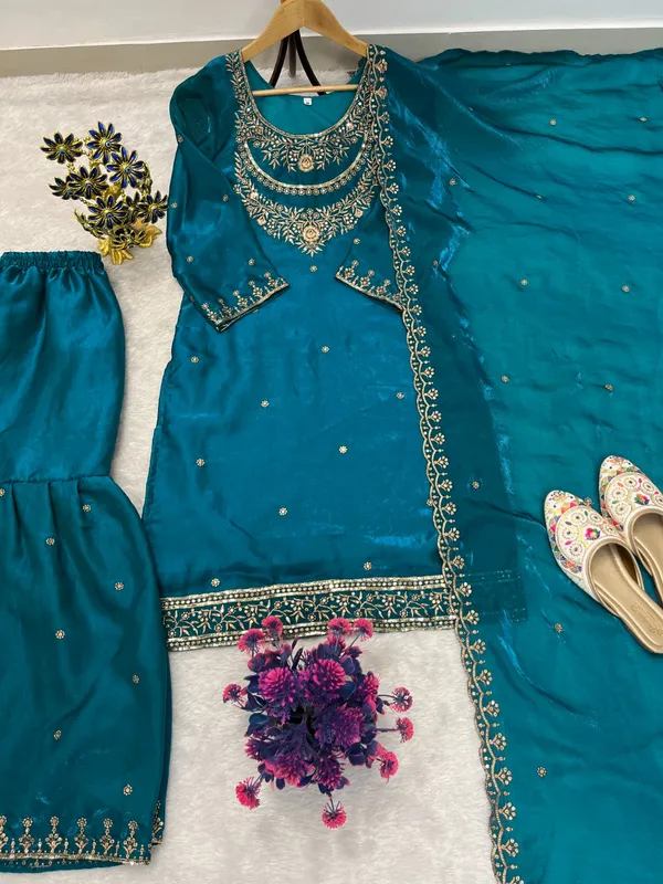 RAS_-_101__DESIGNER_HEAVY_EMBROIDERY_WORK_ON_FENDY_FABRIC_TOP_SHARARA_AND_DUPATTA_SET