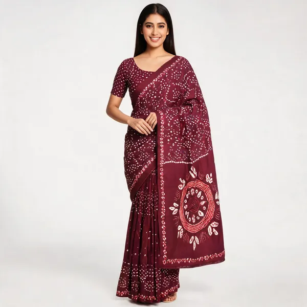 JBC_DAMINI_2_Maroon_Soft_Pure_Cotton_Saree