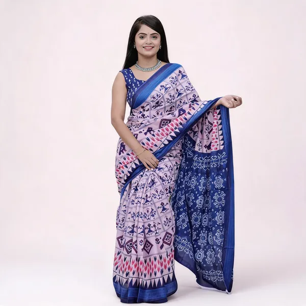 JBC_Designer_Printed_Cotton_Saree
