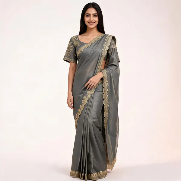 KD_587Beautiful_Designer_Fendi_Silk_Febric_Saree