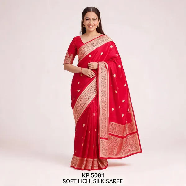 KP_5081_SOFT_LICHI_SILK_SAREE