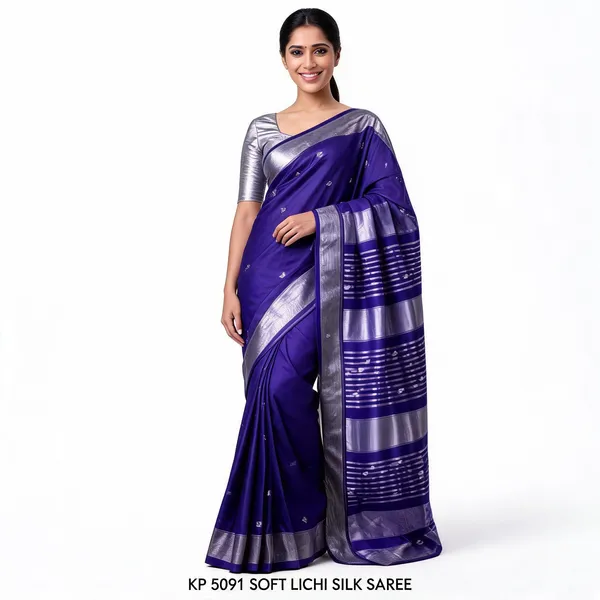 KP_5091_SOFT_LICHI_SILK_SAREE