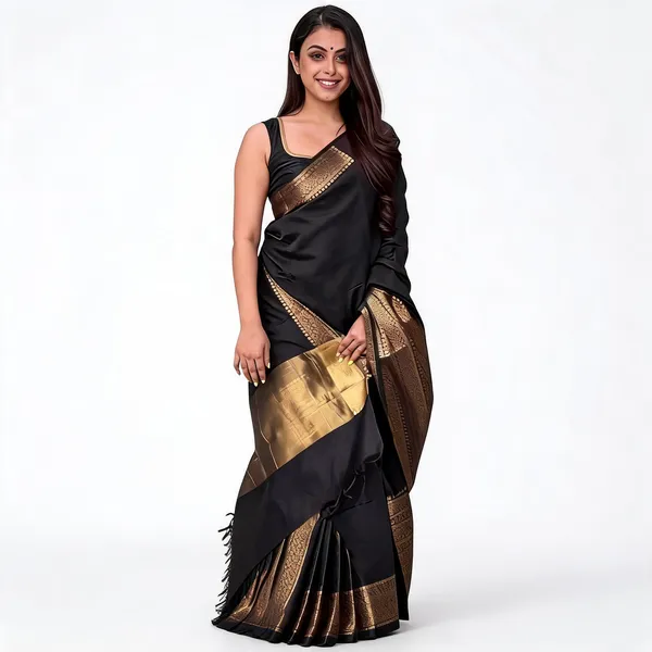 KP_5095_SOFT_LICHI_SILK_saree