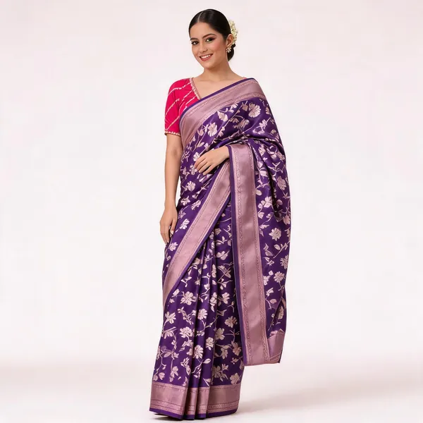 KP_5096_SOFT_LICHI_SILK_SAREE
