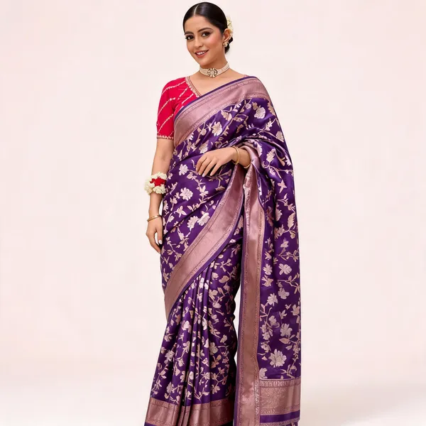 KP_5096_SOFT_LICHI_SILK_SAREE