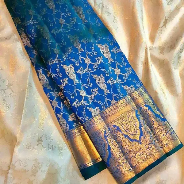 KP_6000_SOFT_LICHI_SILK_SAREE